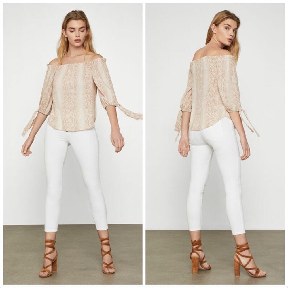 Bcbgmaxazria Off The Shoulder Blouse
